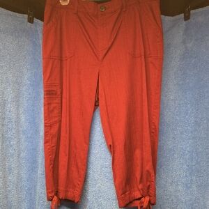 Croft & Barrow Red Men's Cargo Pants